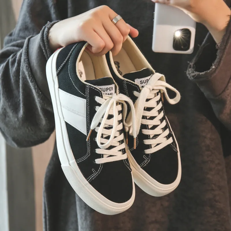 Scarpe da skate casual in tela per uomo