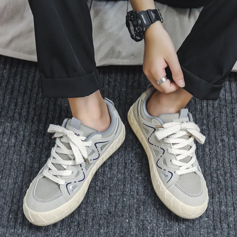 Scarpe da skate casual piatte traspiranti moda uomo