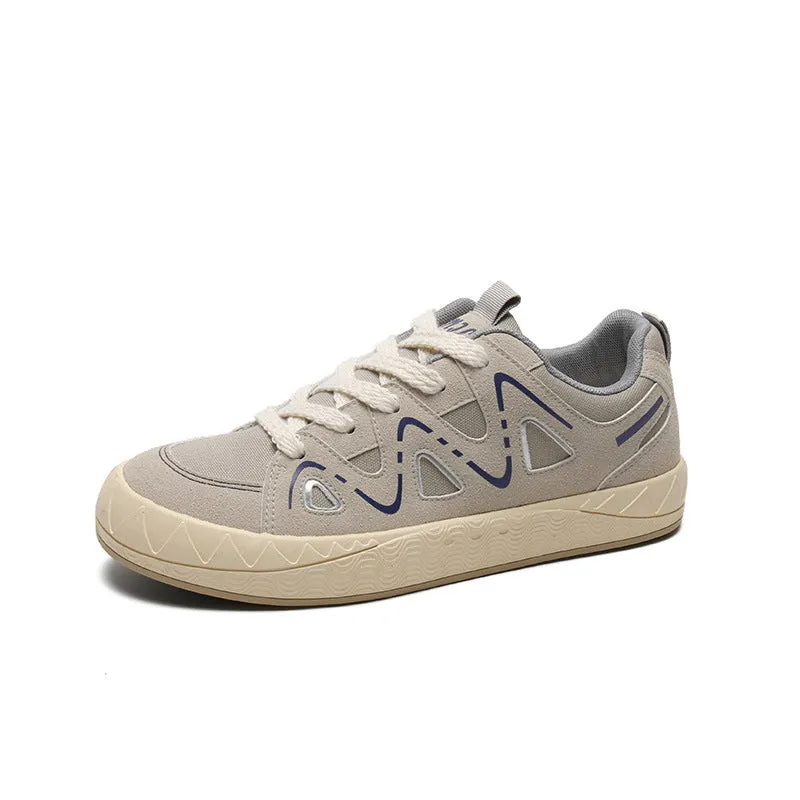 Scarpe da skate casual piatte traspiranti moda uomo