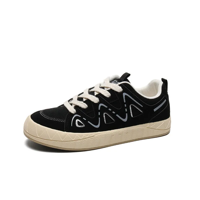 Scarpe da skate casual piatte traspiranti moda uomo