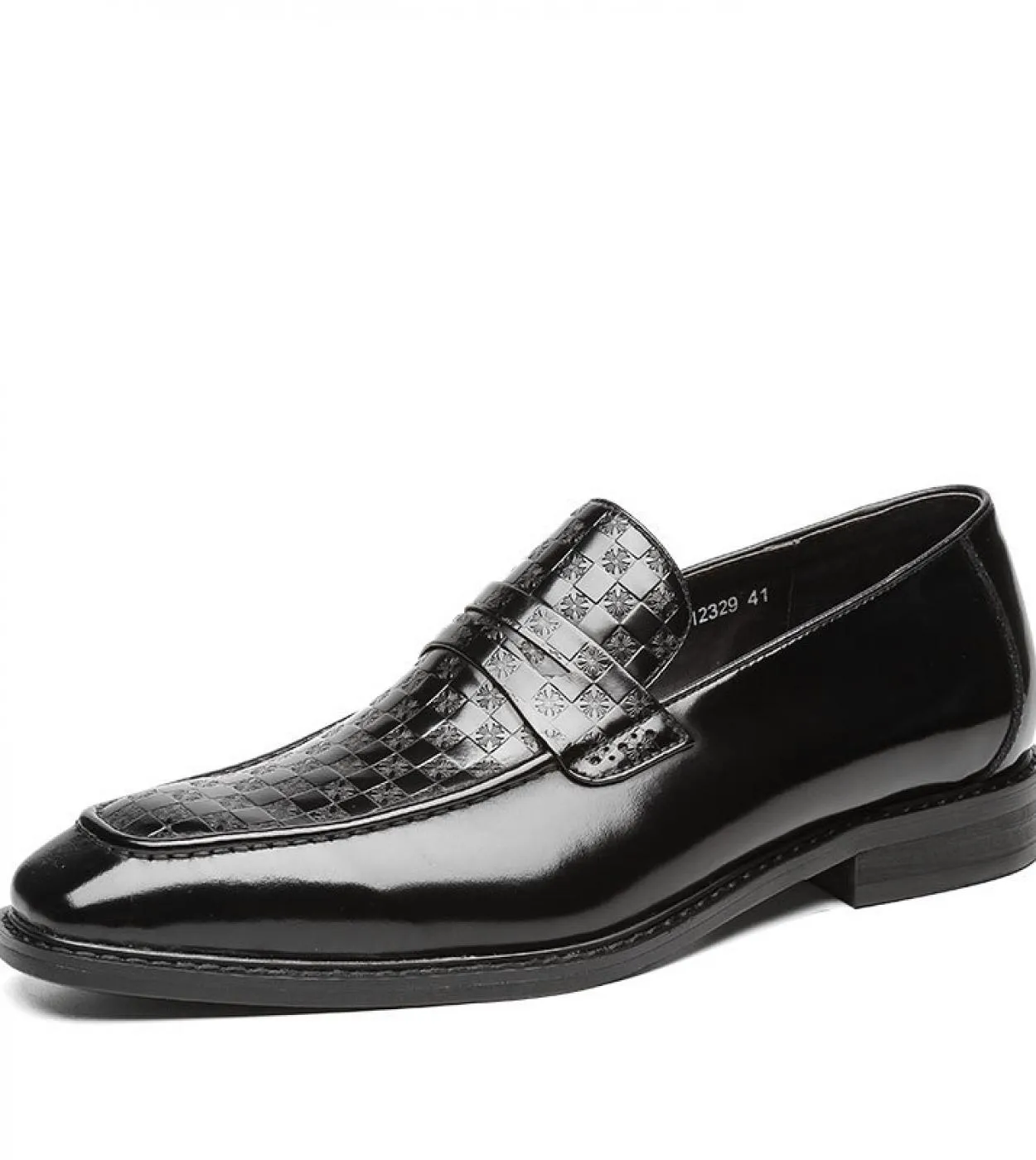 Scarpe in pelle italiana da uomo marrone scuro Scarpe eleganti in pelle marrone da uomo stile italiano