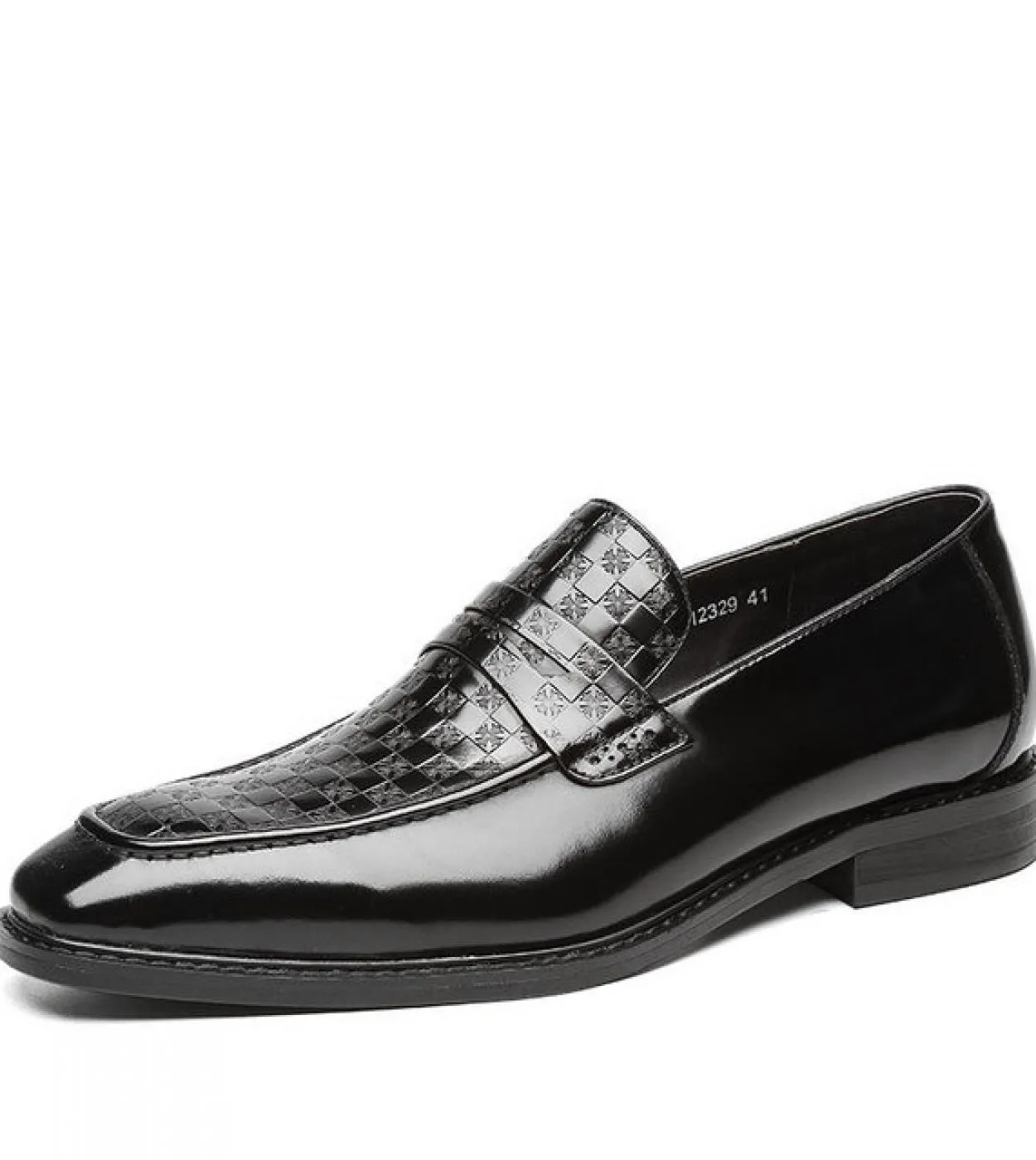 Scarpe in pelle italiana da uomo marrone scuro Scarpe eleganti in pelle marrone da uomo stile italiano