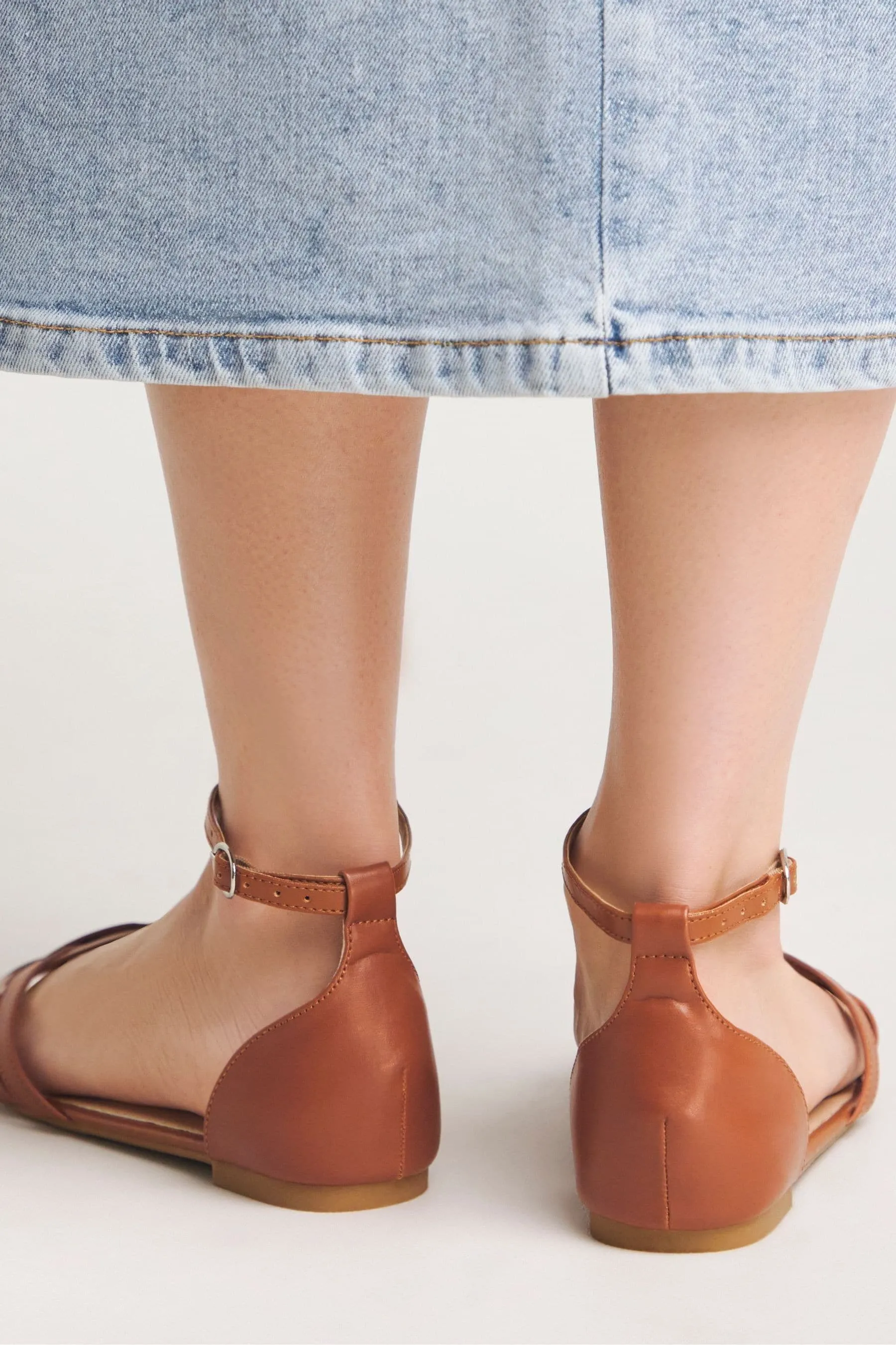 Simply Be - Vestibilità ampia - Ballerine aperte in punta con intagli laser extra