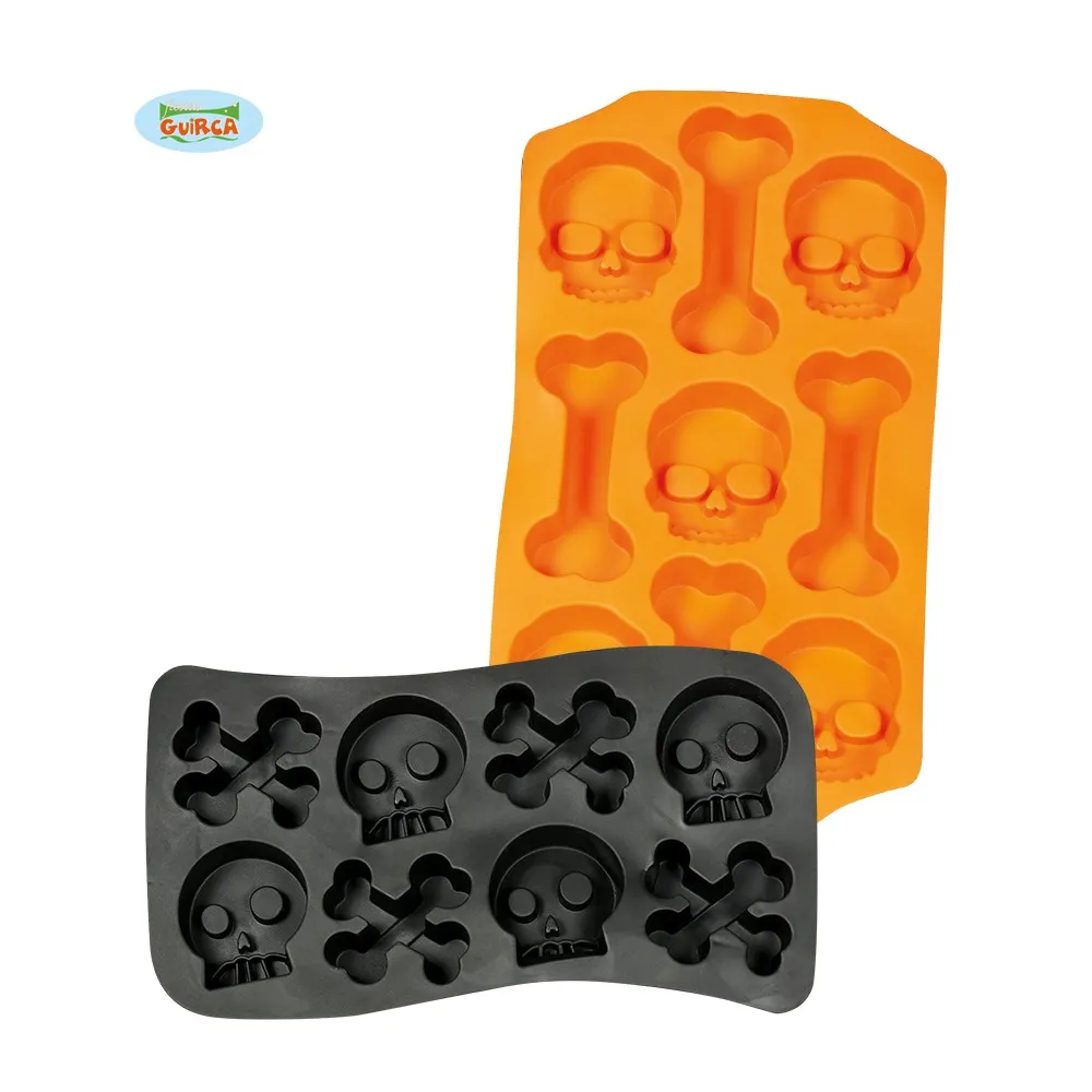 Stampini Forme per Halloween con Teschio Osso Horror Dolci Assortiti