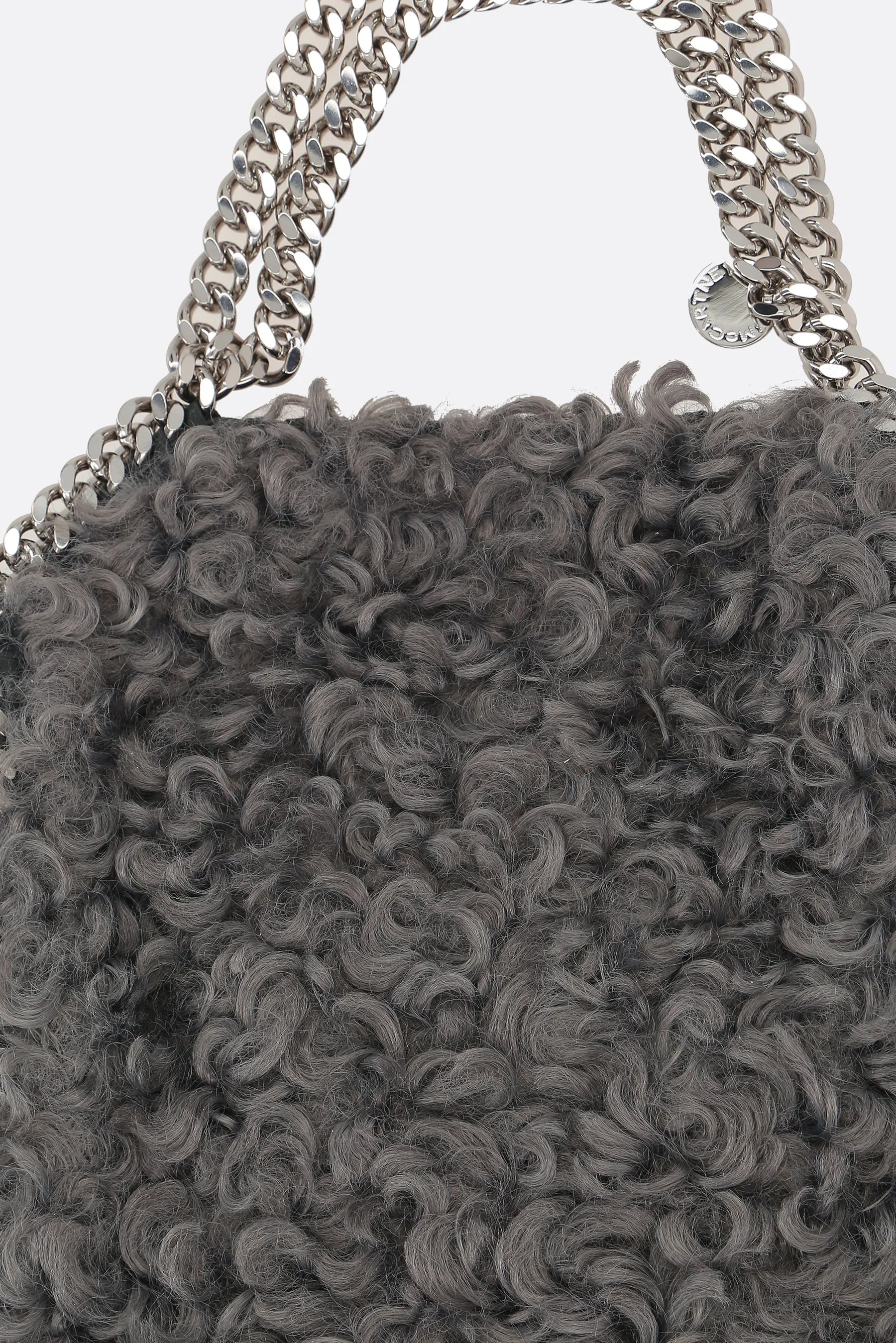  STELLA McCARTNEY borsa tote Falabella mini in Plush Teddy 
