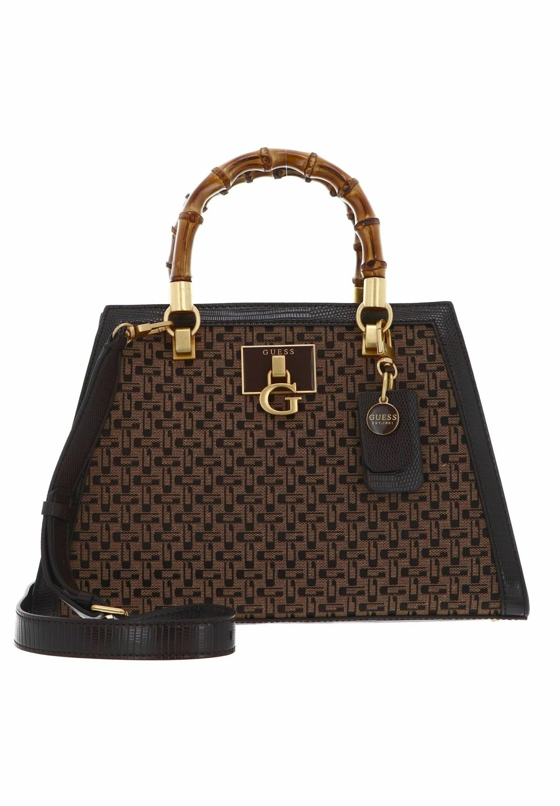 STEPHI BAMBOO SATCHEL - Borsa a mano