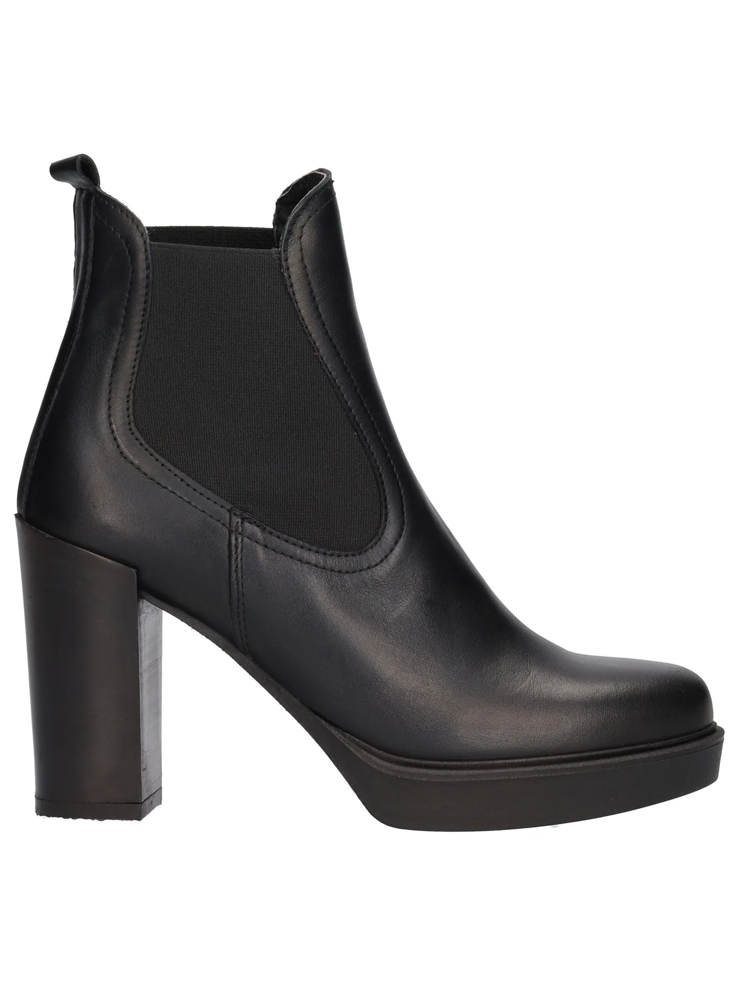 Stivaletto tacco largo Liviana da donna nero