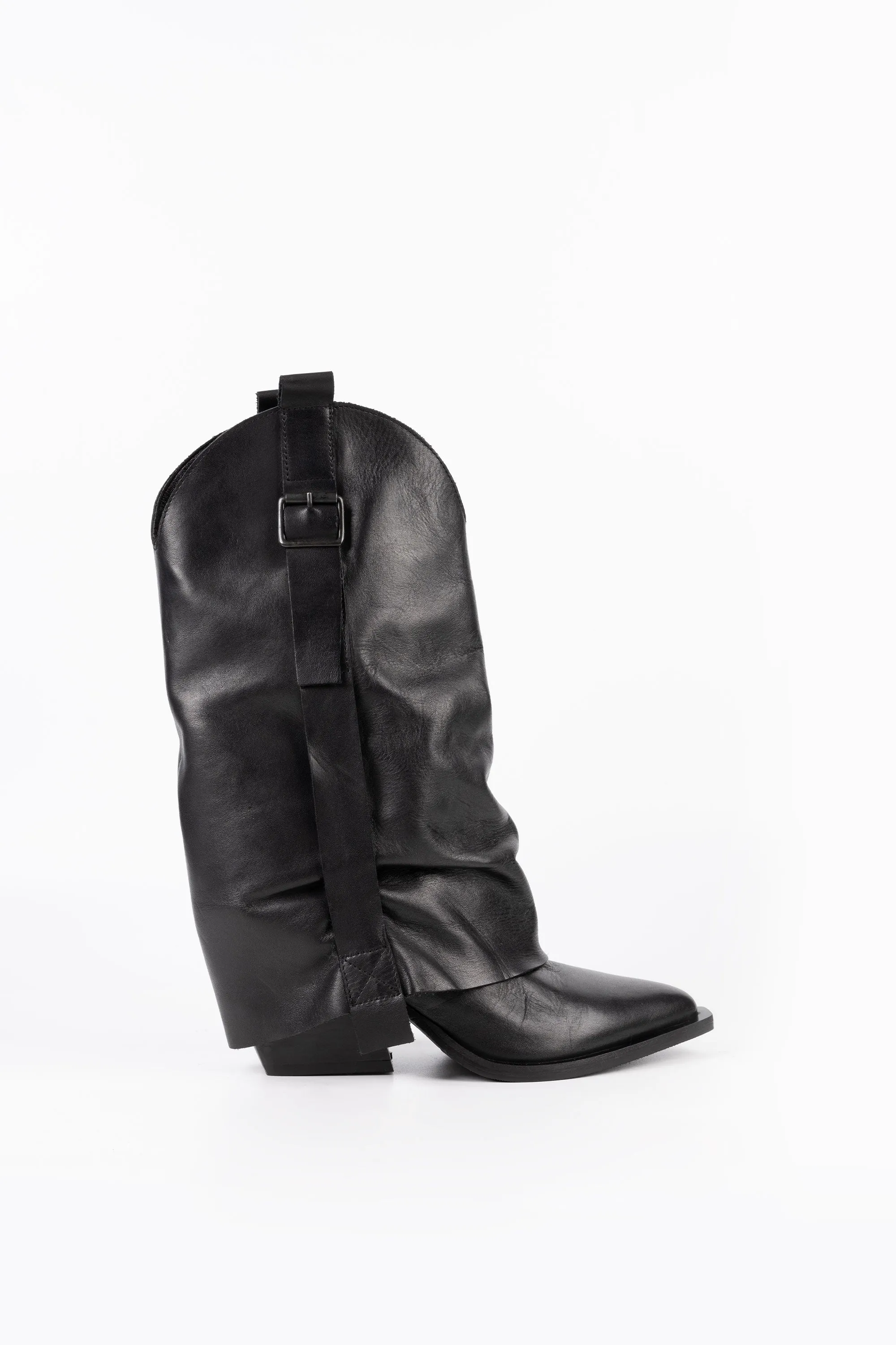 Stivali Texani in Pelle Alessia