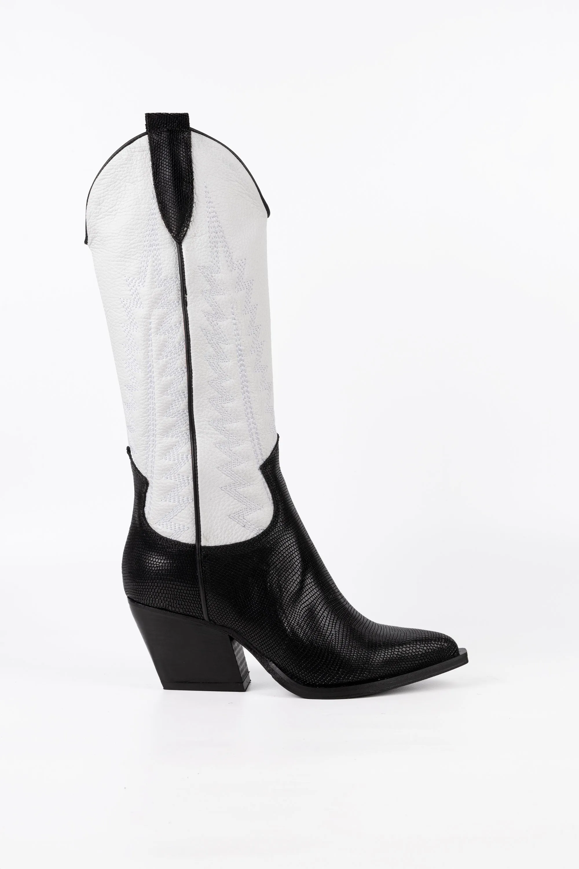 Stivali Texani in Pelle Chloe