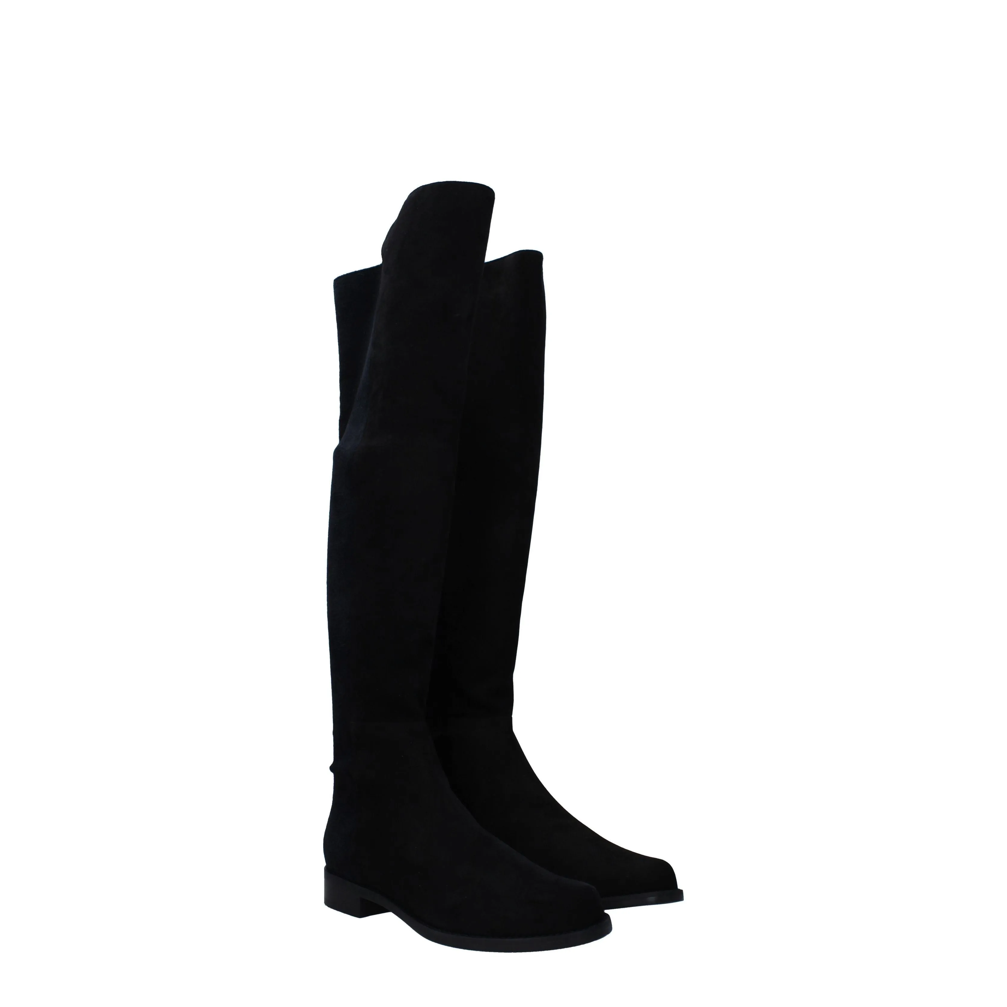 Stuart Weitzman Stivali 5050 Donna Camoscio Nero