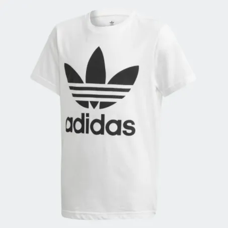 T-shirt Adidas Bimbo Trefoil DV2904 Bianco