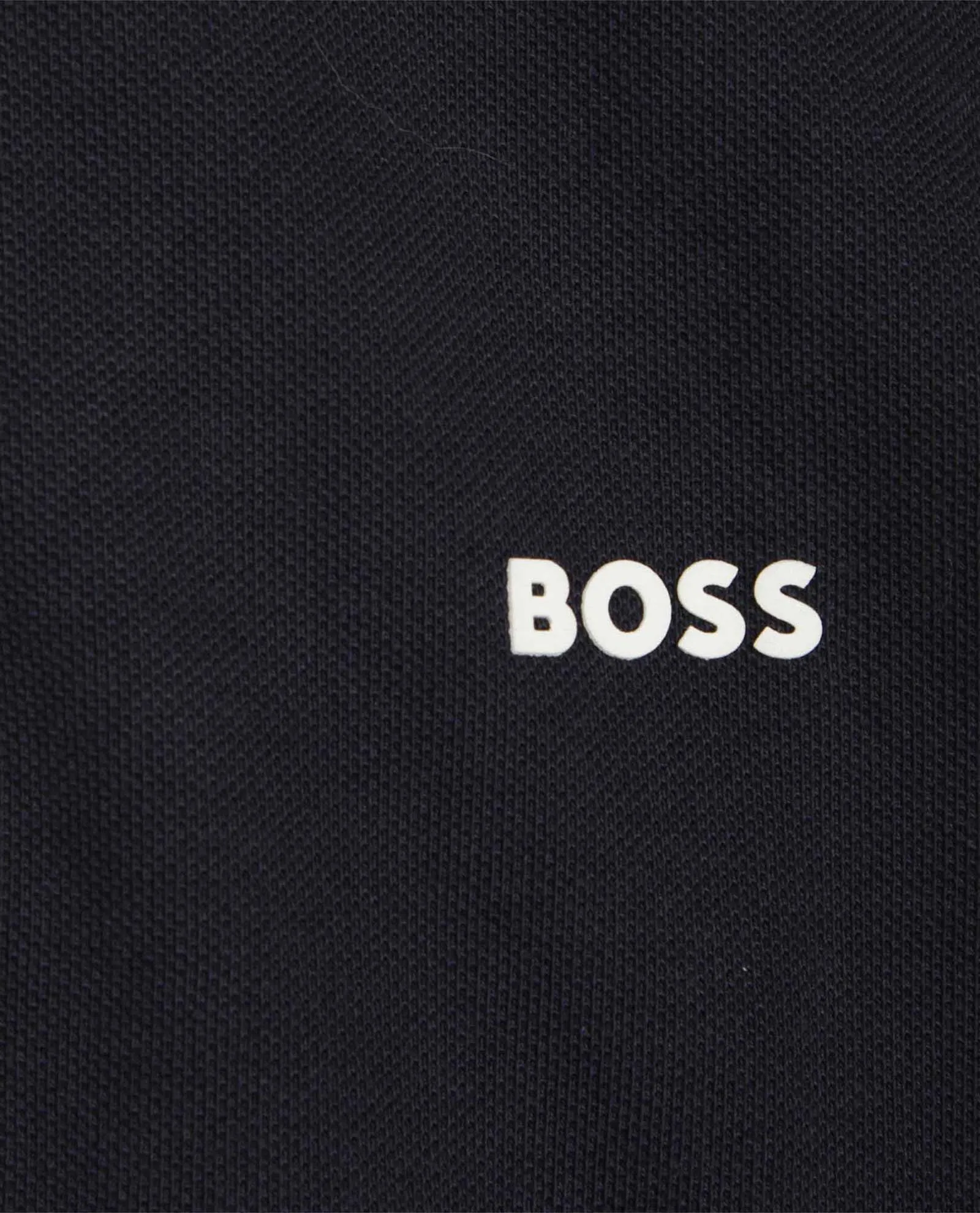 T-shirt blu per bambini di Boss con logo