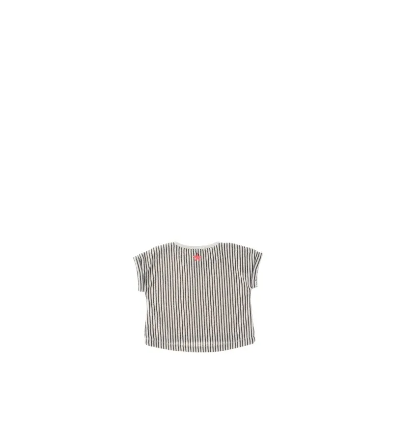 T-shirt effetto spugna