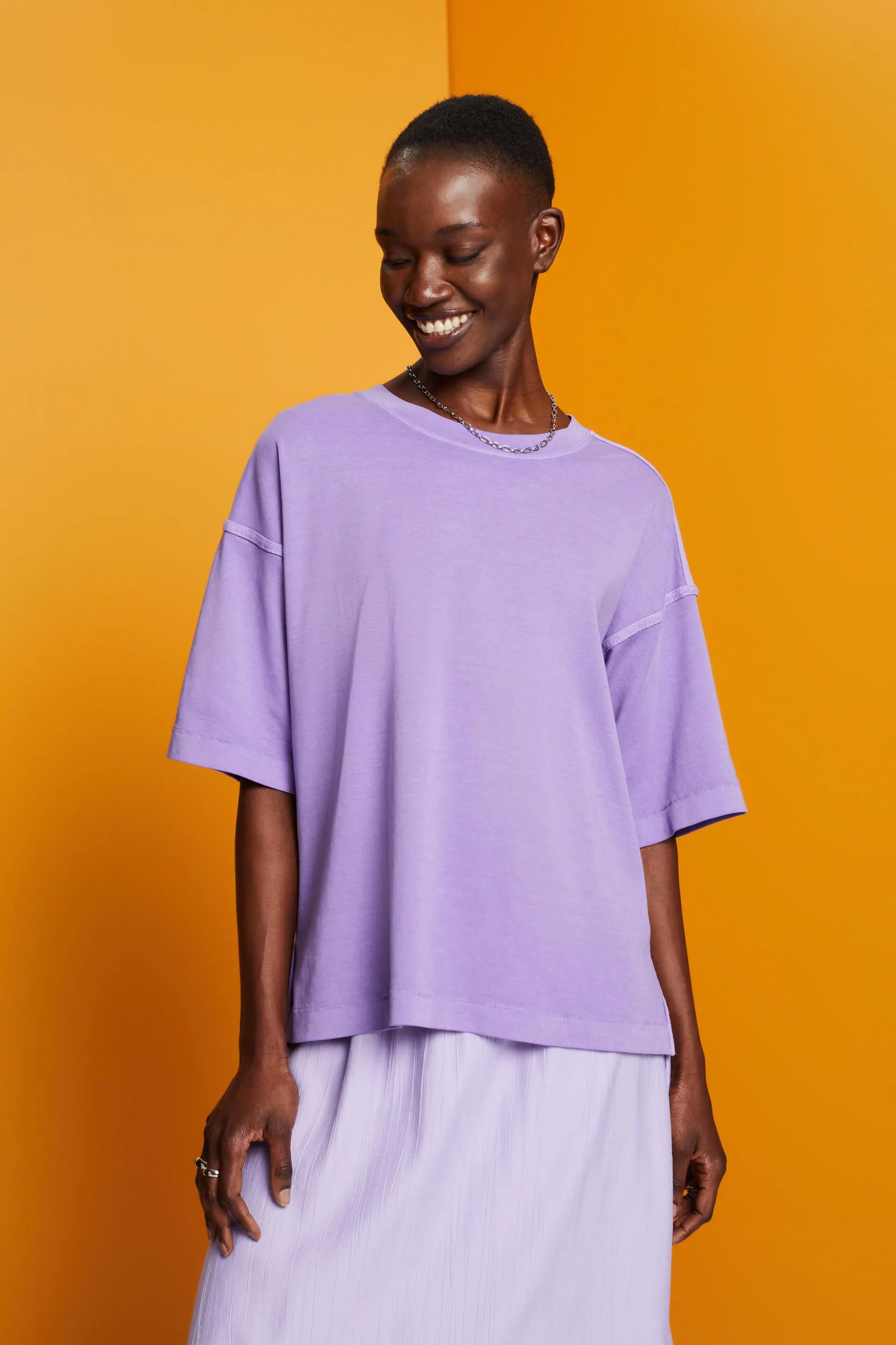 T-shirt in cotone oversize