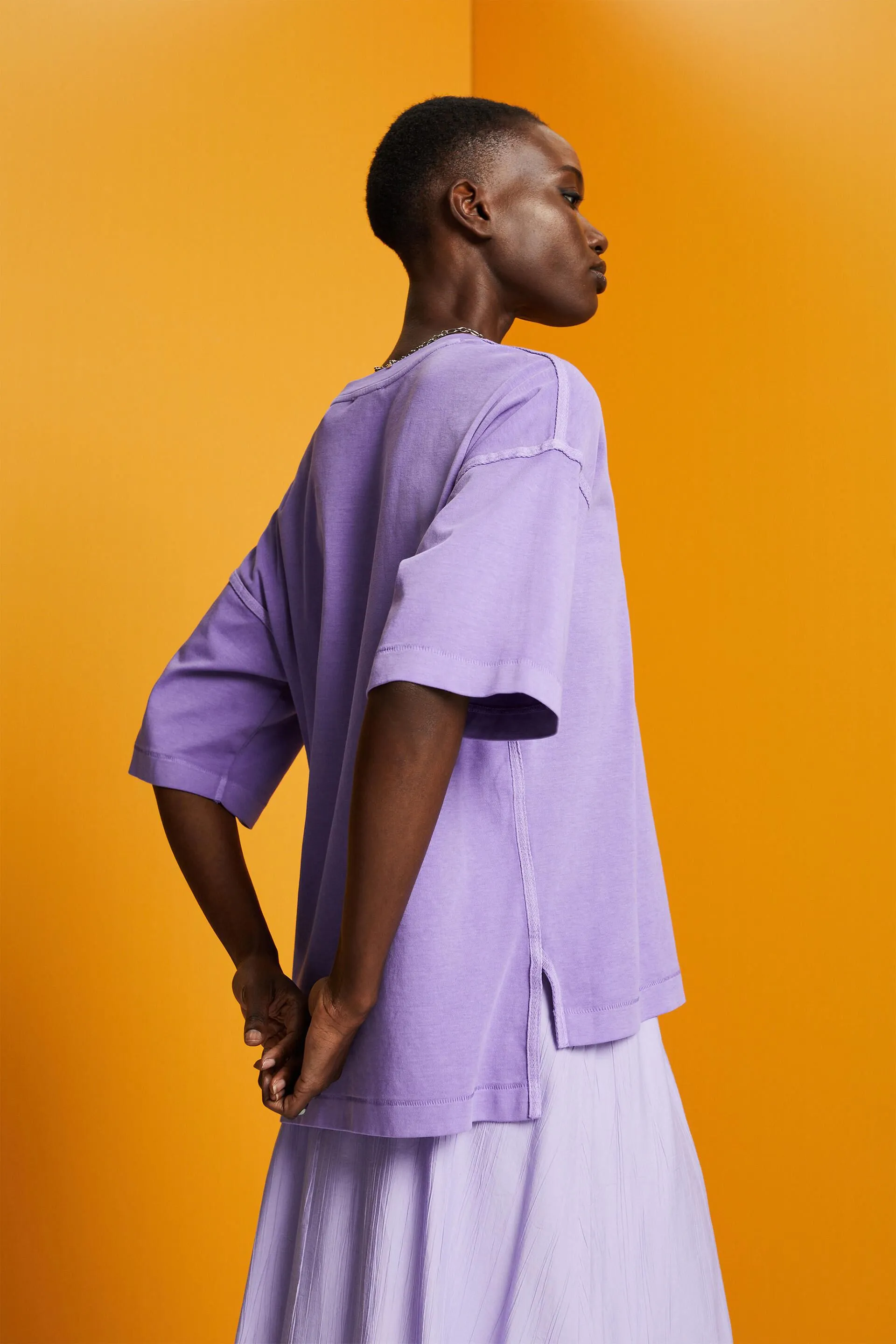 T-shirt in cotone oversize