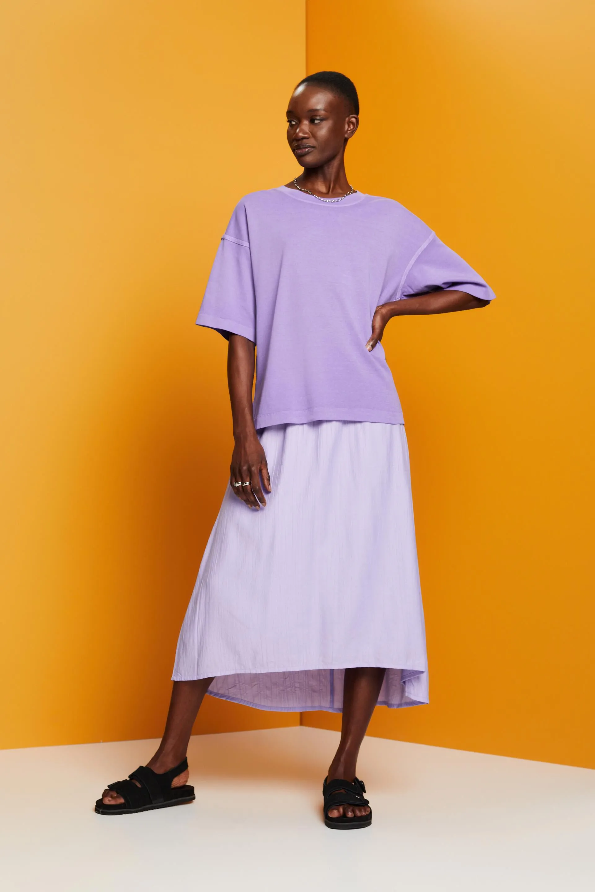 T-shirt in cotone oversize