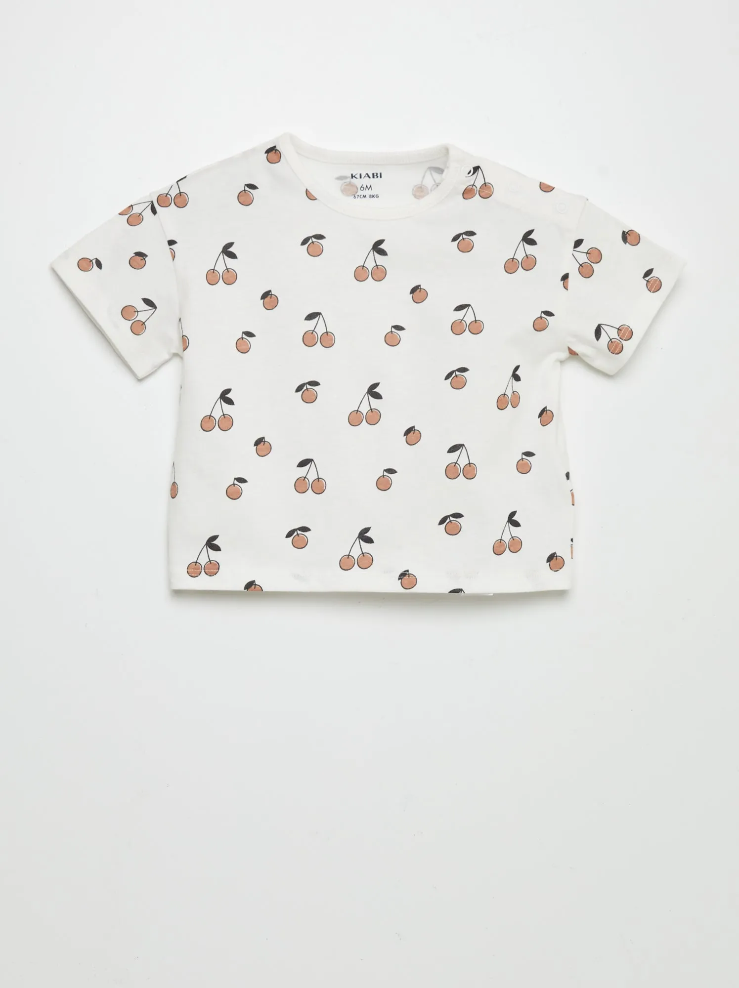 T-shirt oversize stampata - BIANCO