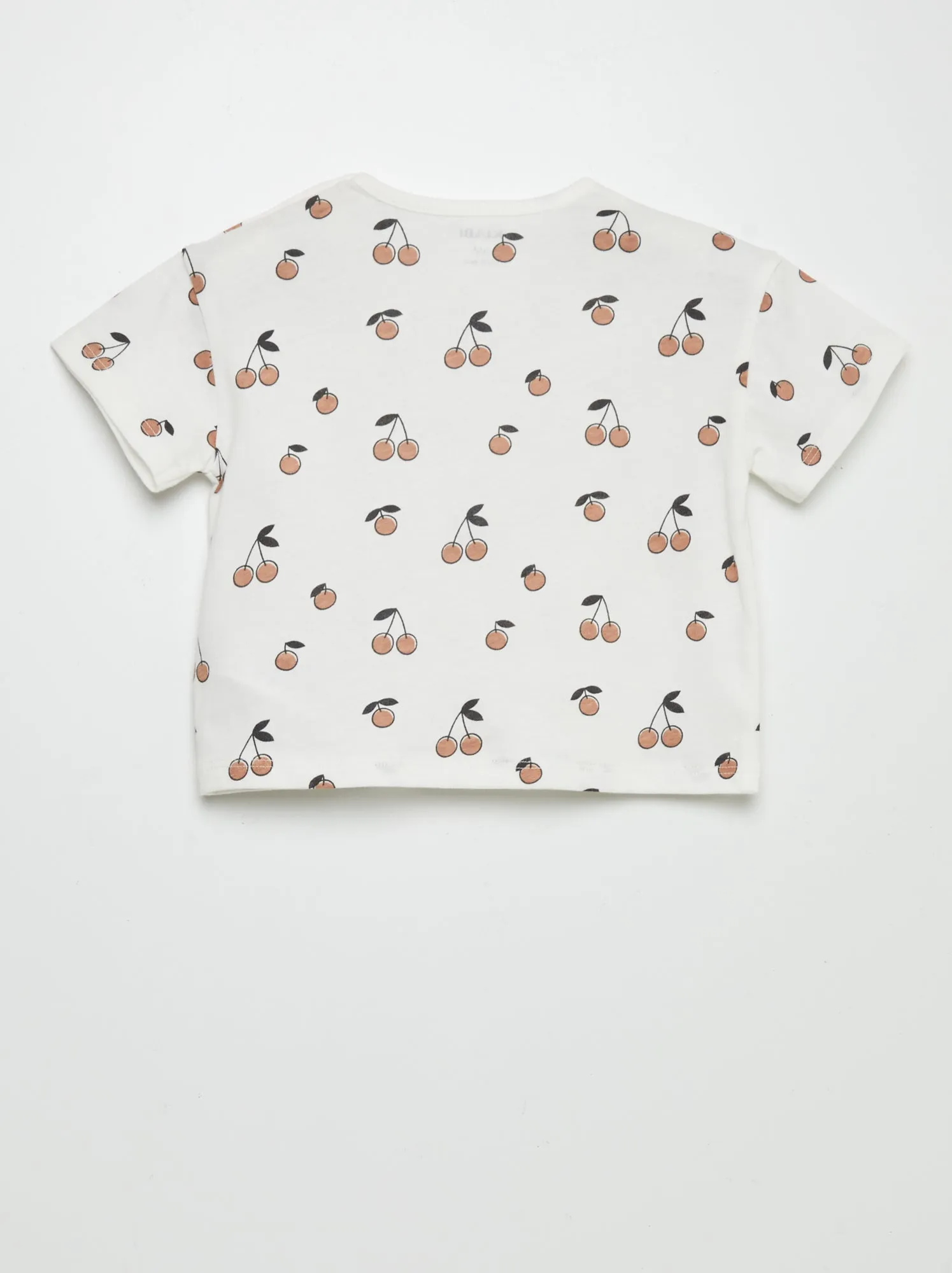 T-shirt oversize stampata - BIANCO