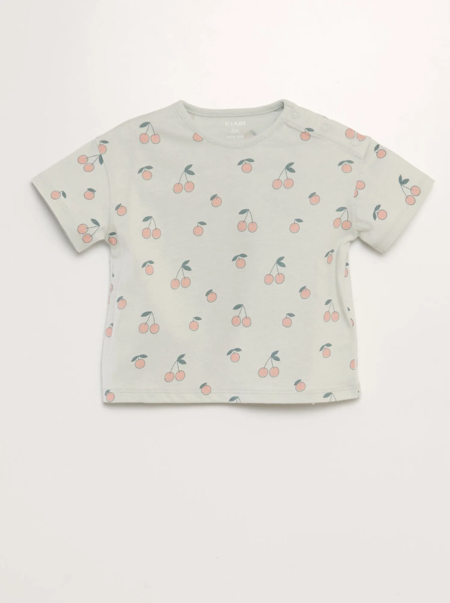 T-shirt oversize stampata - VERDE