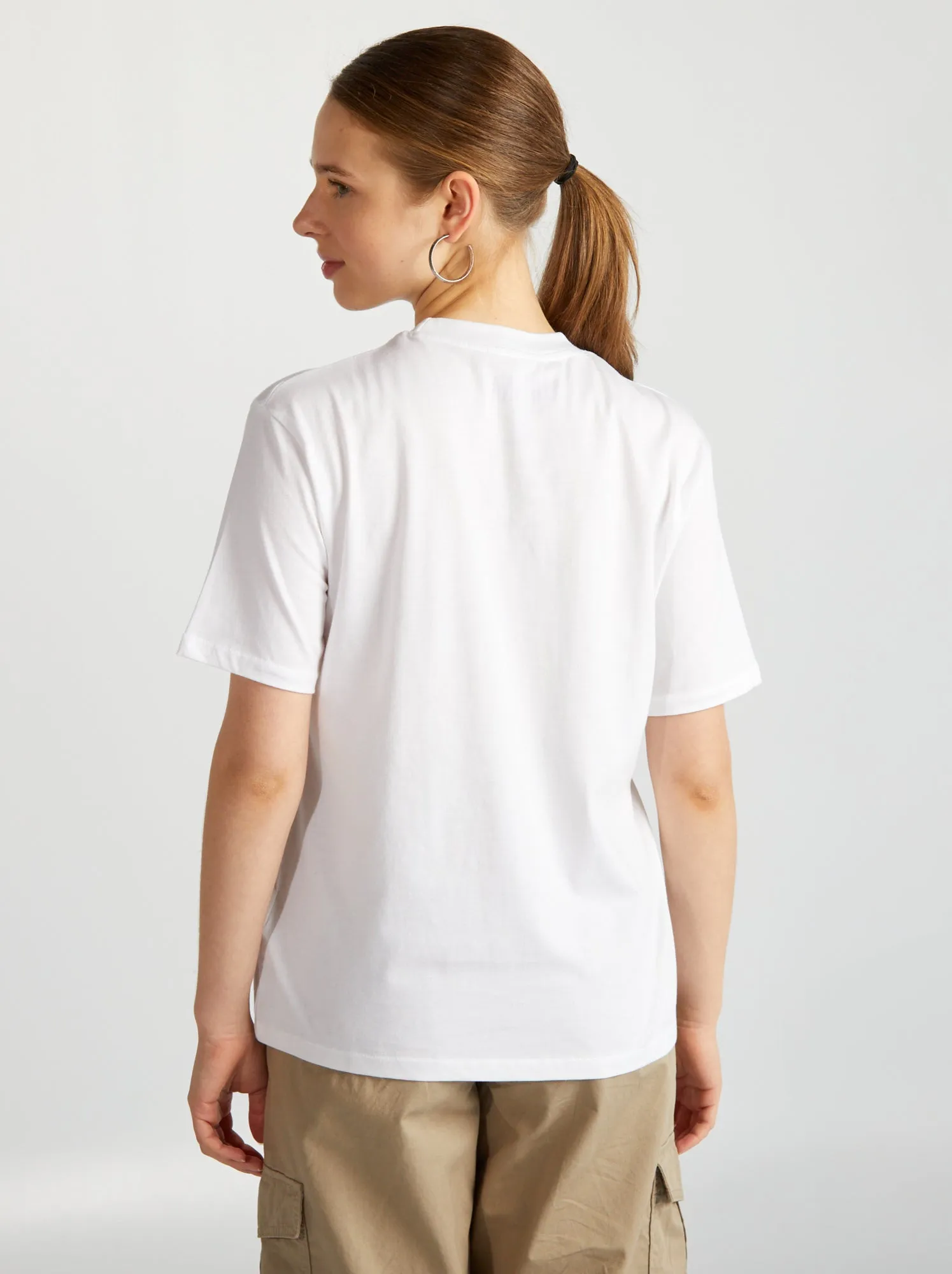 T-shirt oversize 'Nirvana' - BIANCO
