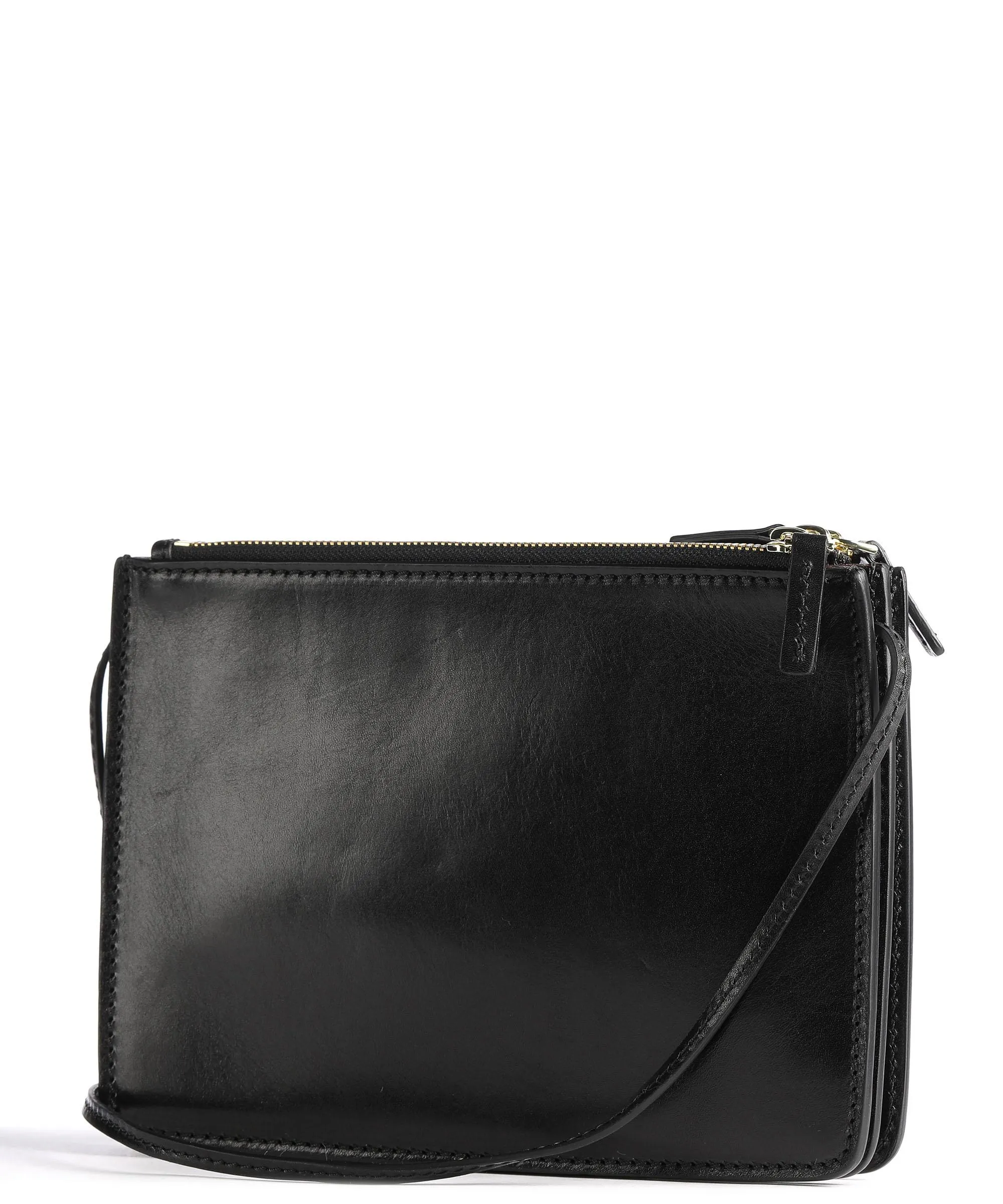  The Bridge Rustici Borsa a tracolla pelle bovina nero  