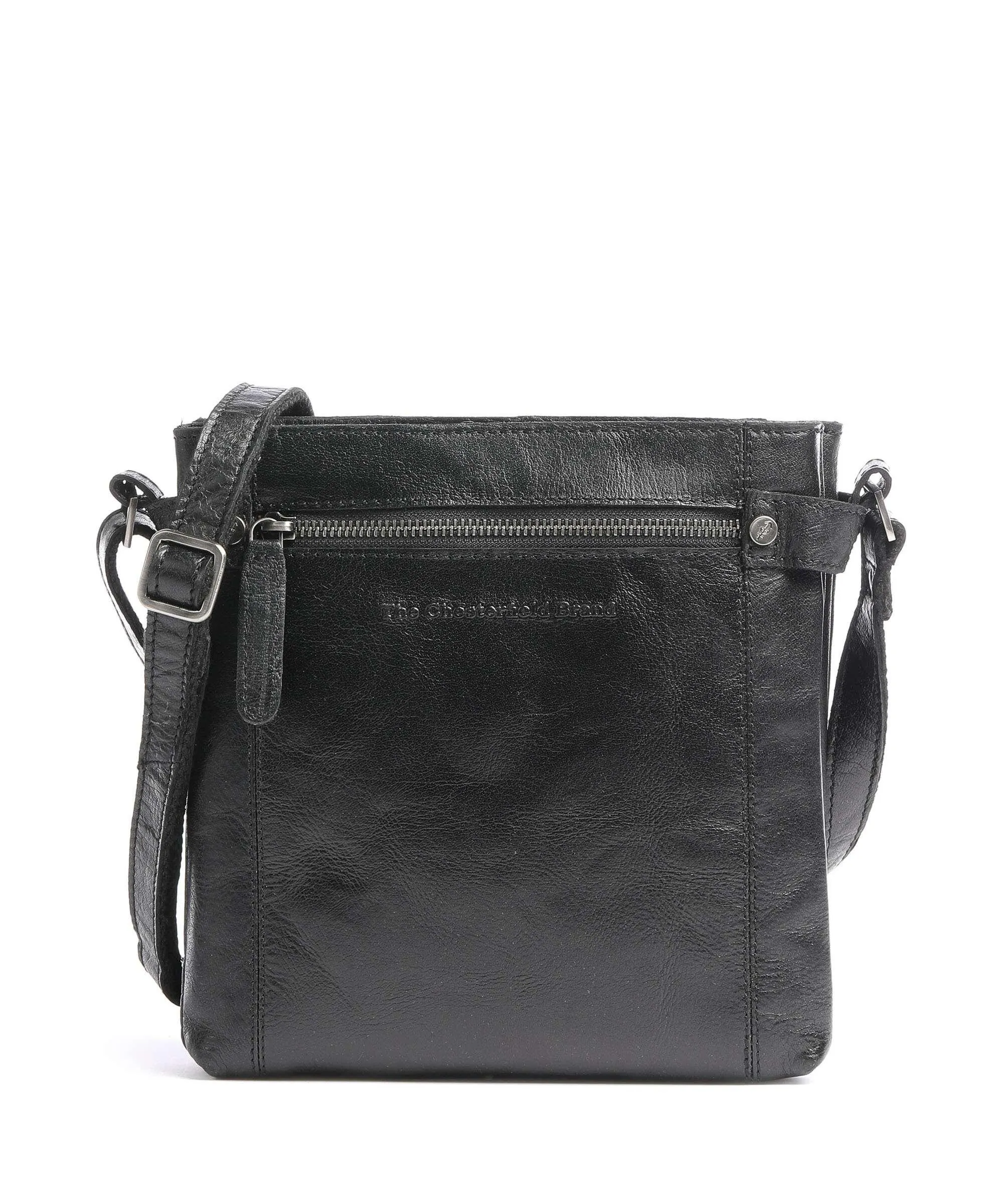  The Chesterfield Brand Laos Borsa a tracolla pelle nero  