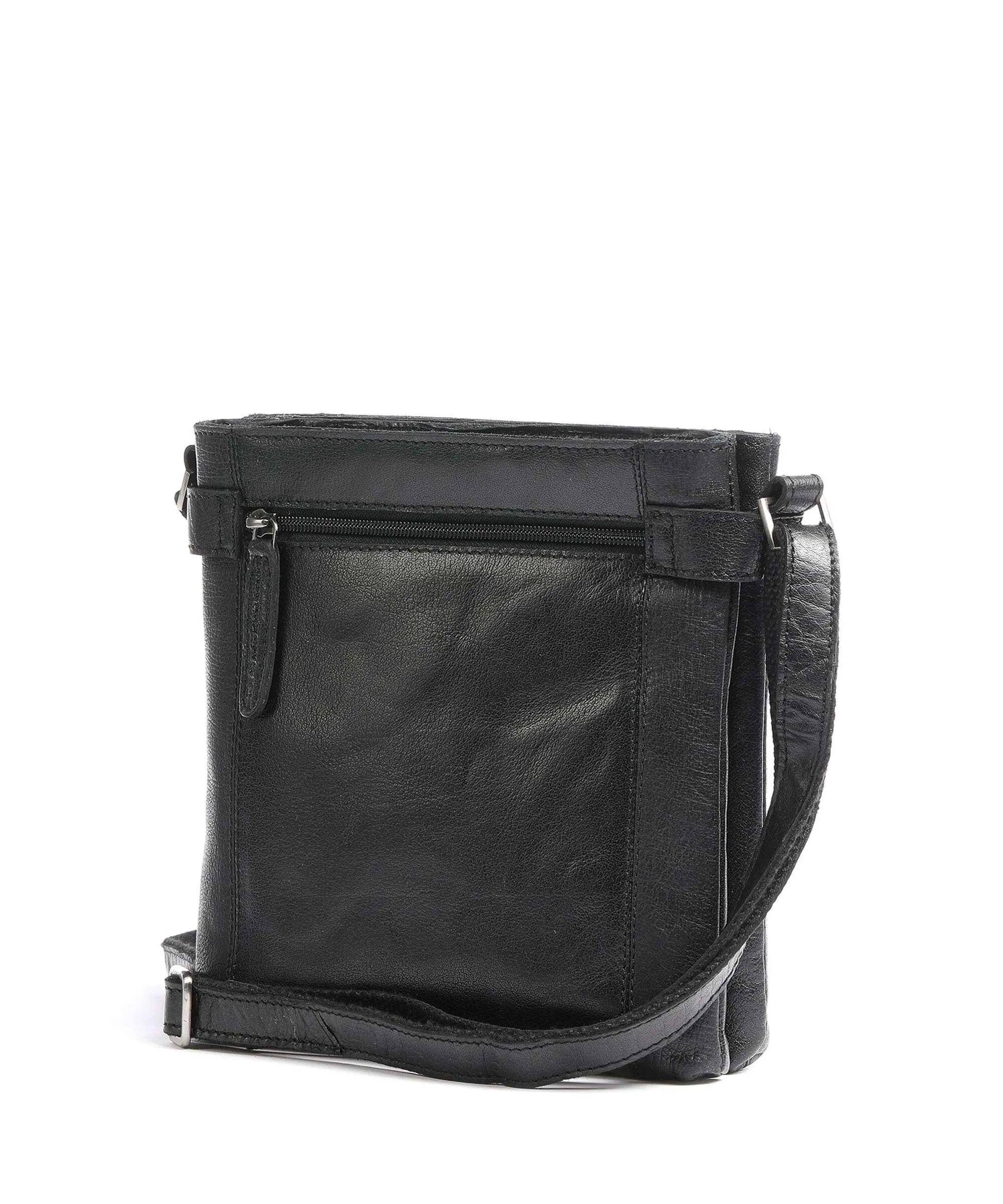  The Chesterfield Brand Laos Borsa a tracolla pelle nero  