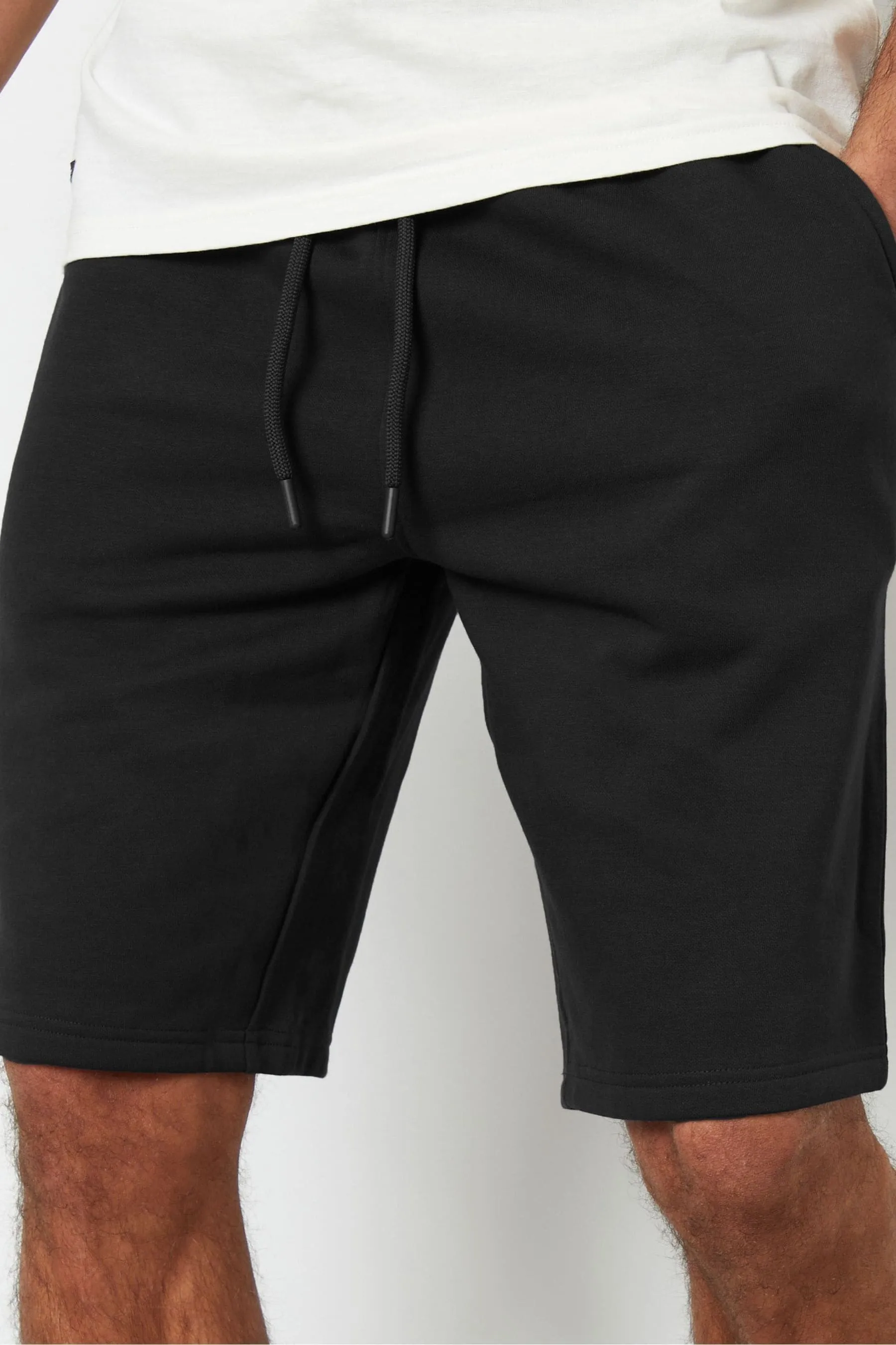 Threadbare - Shorts felpati in pile al ginocchio