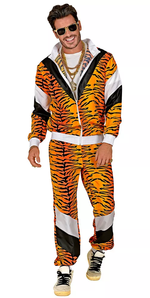 Tuta Tiger anni '80 per adulto