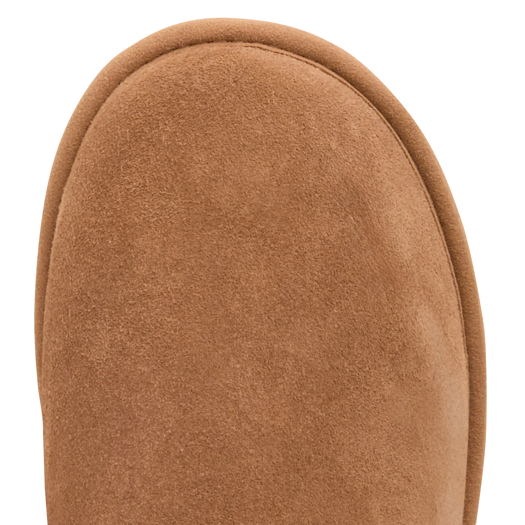  UGG   CLASSIC SHORT CRESCENT - Stivali in camoscio di fibre riciclate | Marrone