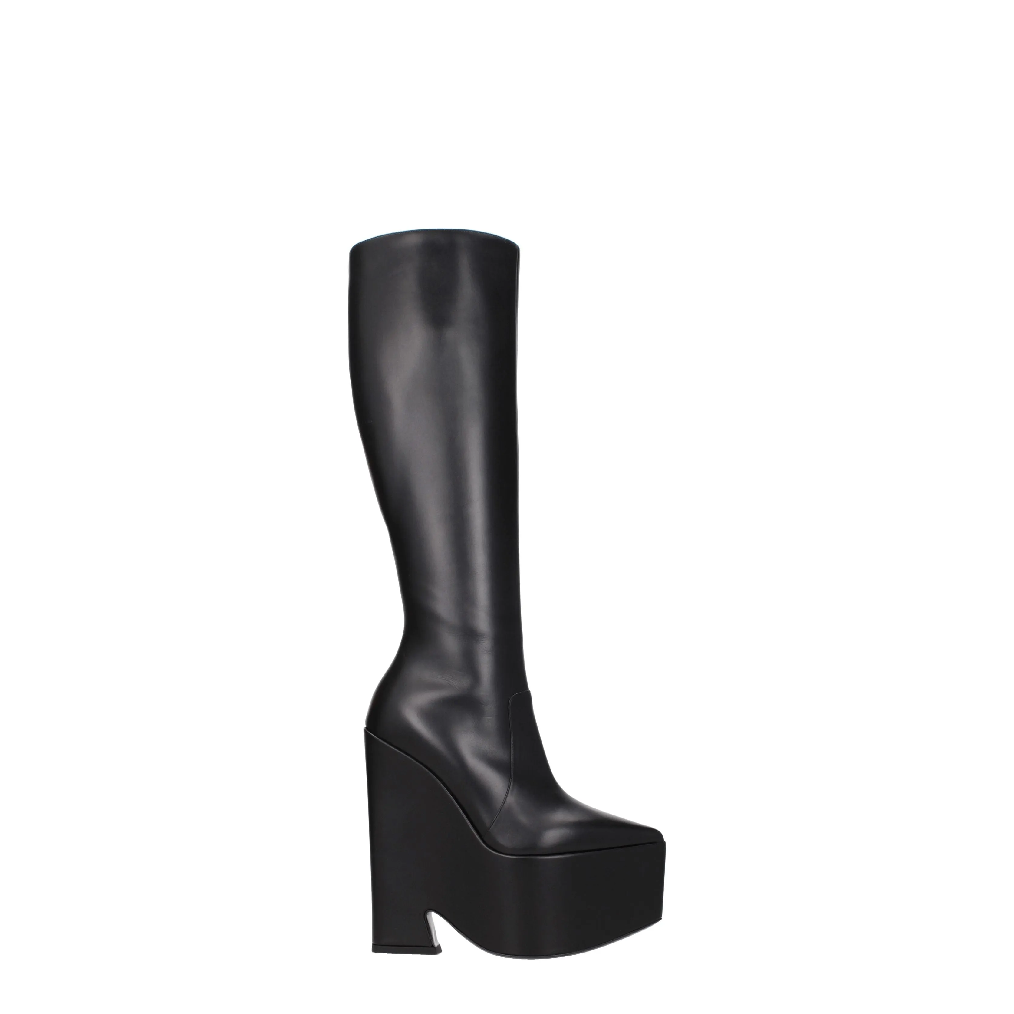 Versace Stivali Donna Pelle Nero