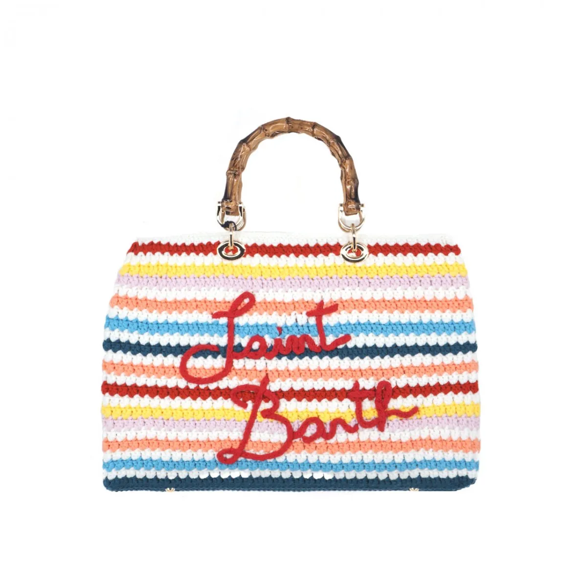 Victoria Crochet Tote Bag, Multi