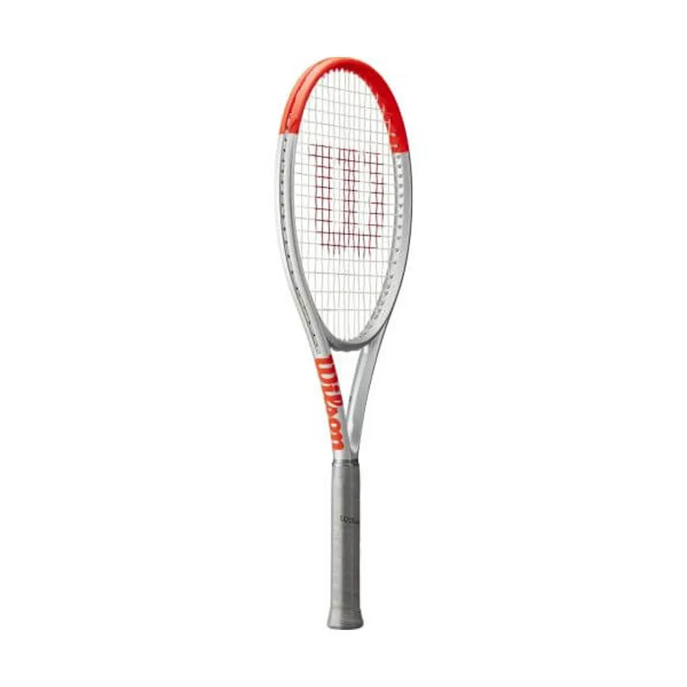 Wilson Clash 100 Argento Rosso - Racchetta Tennis Uomo