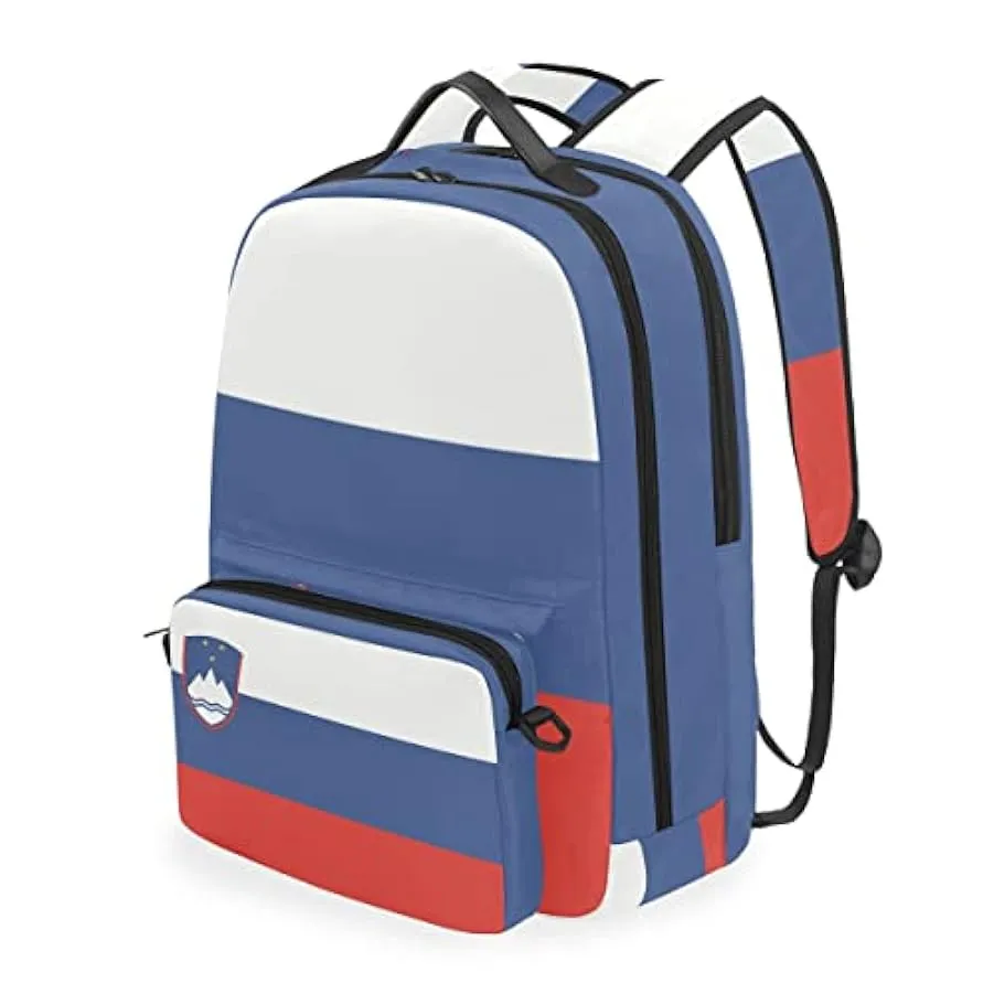 ZANHUGMI Bandiera della Slovenia Zaino da trekking con borsa a tracolla staccabile 170323657